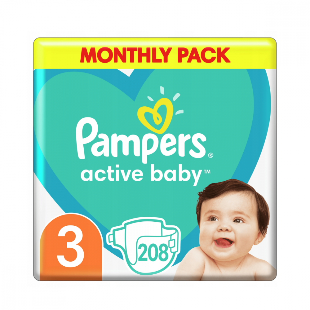 Pampers active baby