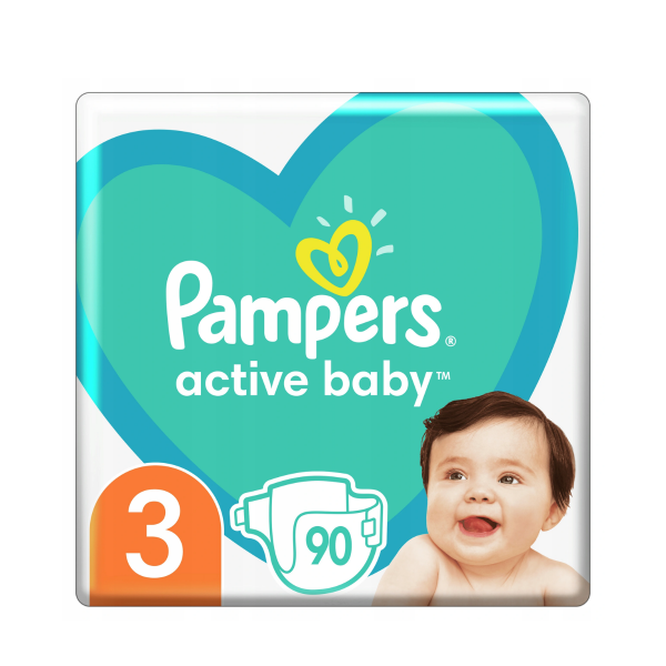 Pampers active baby