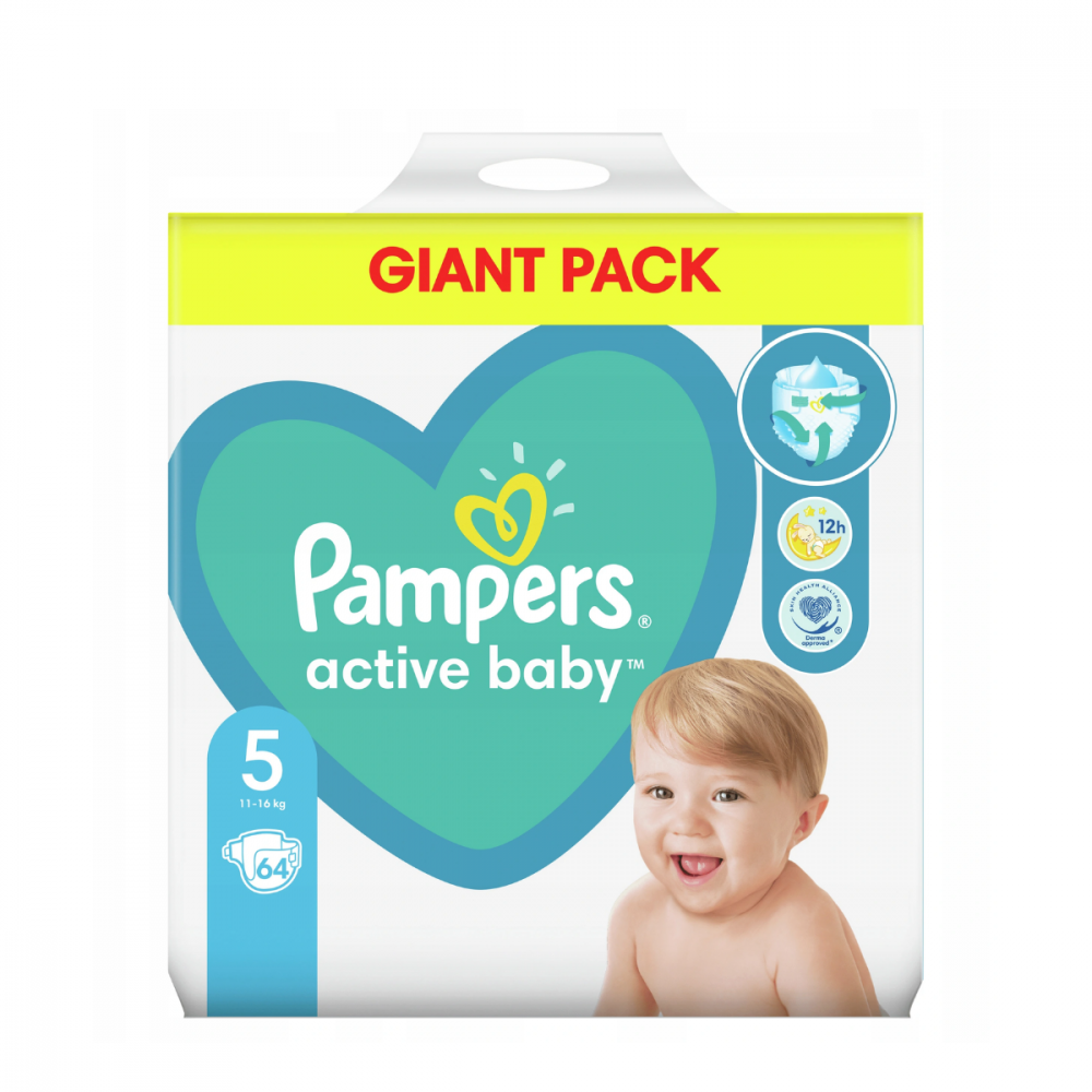 Pampers active baby